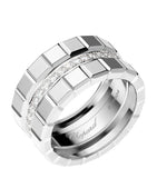 Chopard Ice Cube ring white gold and diamond - British product