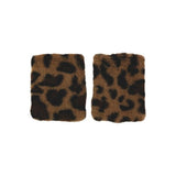 Aroma Home faux fur hand warmers leopard print, UK version