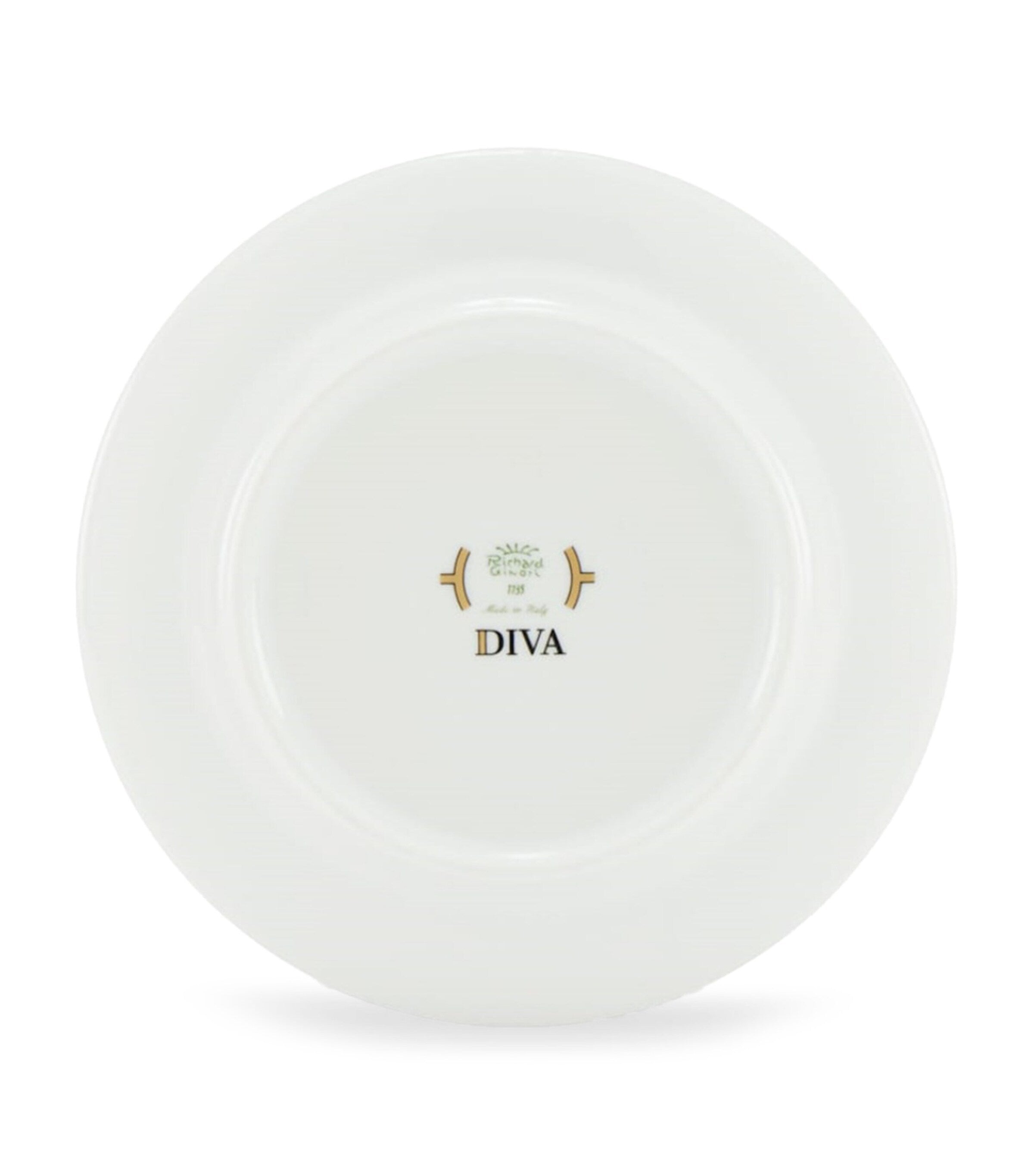 GINORI 1735 Porcelain Teacup and Saucer Set of 2, UK version
