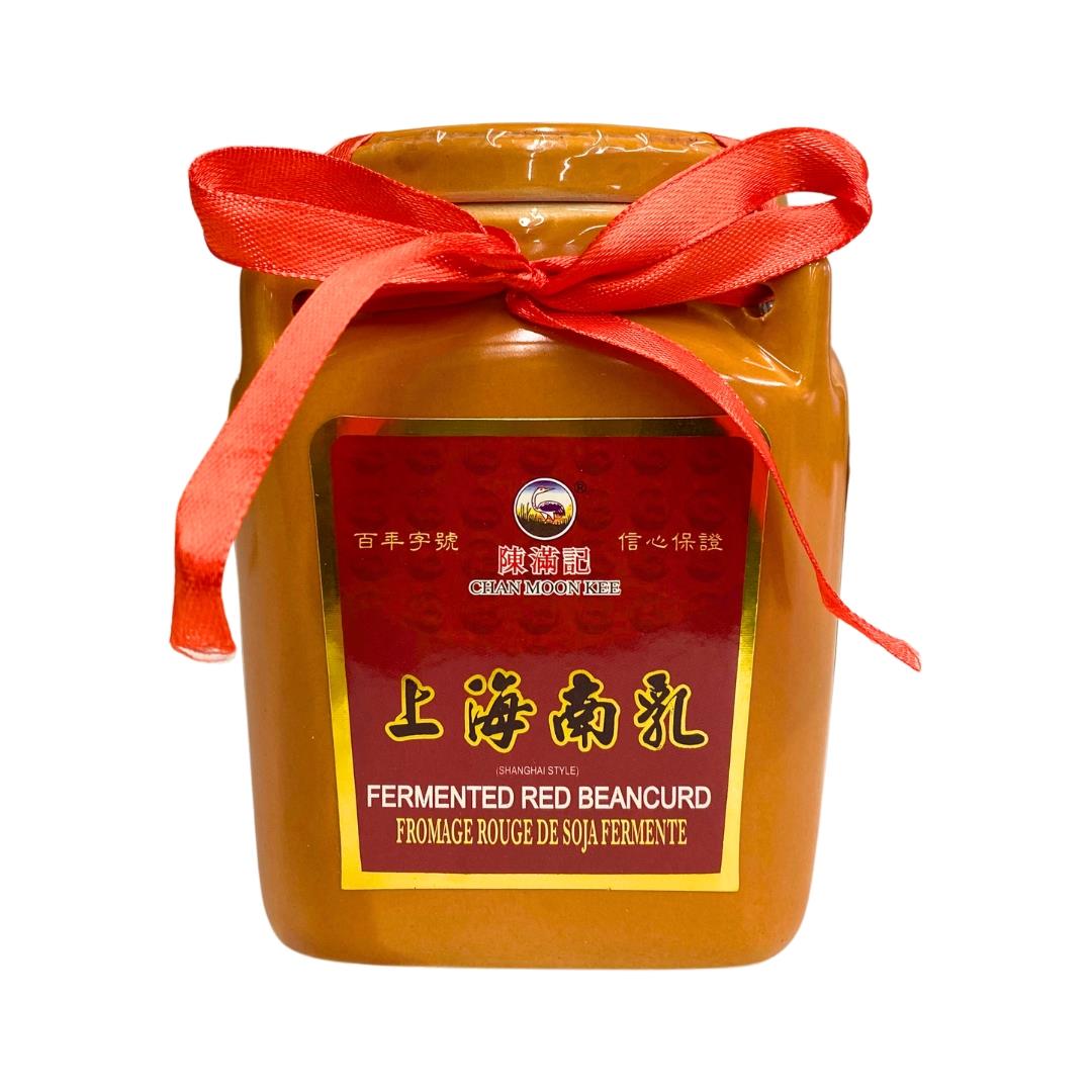 Chan Man Kee fermented red beancurd Shanghai style, imported from the UK