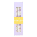 Something Different daisy taper candles pack of 3 - British product