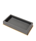 Giobagnara leather Firenze valet tray, UK version