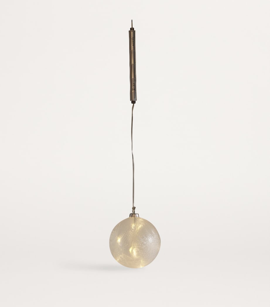 Harrods LED Frost Bauble 10cm, UK version