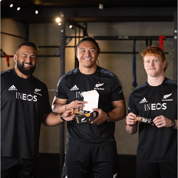 DNR Elite All Blacks Vegan Hilo Protein Bar, Caramel GOODS Superdrug   