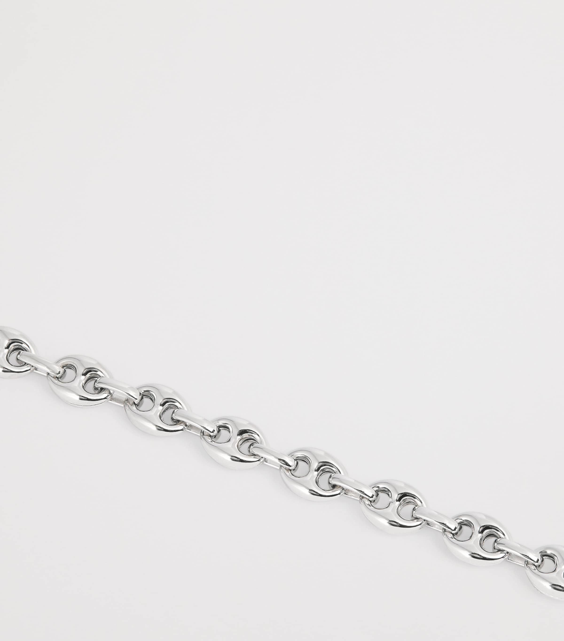 Tateossian sterling silver marine link chain bracelet (British brand)