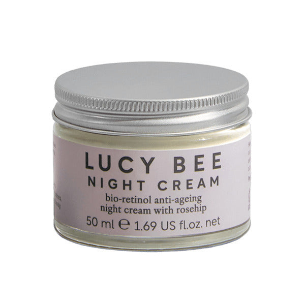 Lucy Bee organic bio-retinol night cream 50ml (British brand)
