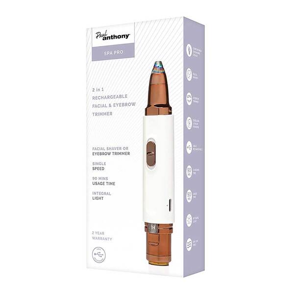 Paul Anthony SPA Pro 2in1 facial and eyebrow trimmer, imported from the UK
