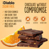 Diablo dark chocolate bar orange 75g, UK version