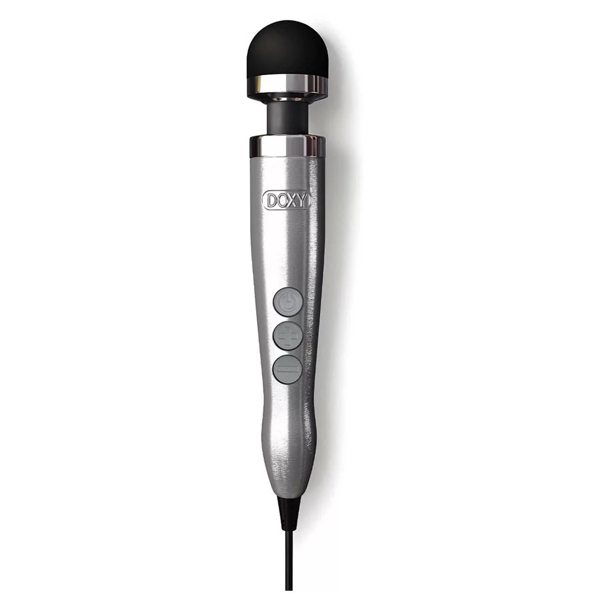 Doxy Die Cast 3 - Satin (Brushed Metal) Massager - McGrocer