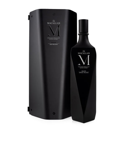 Harrods The Macallan M Black 2023 Single Malt Scotch Whisky 70cl- Buy online at McGrocer
