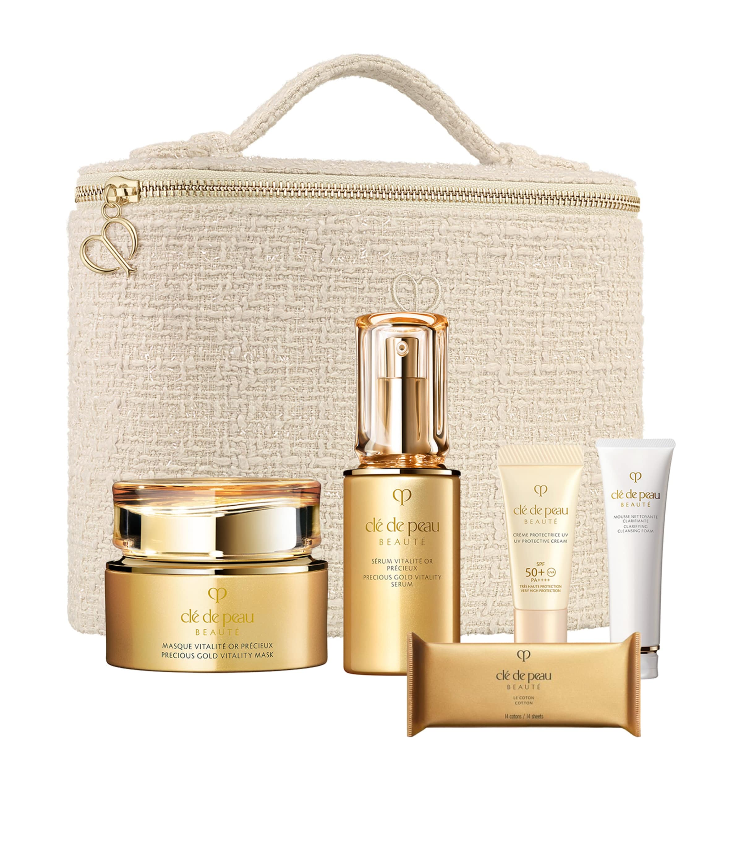 Clé de Peau Beauté Precious Gold skincare gift set - British product