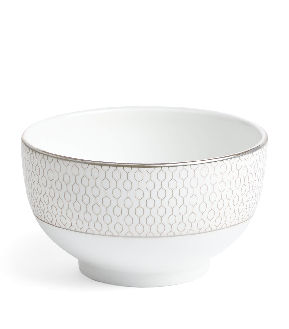 Wedgwood Gio Platinum rice bowl 11cm (British brand)