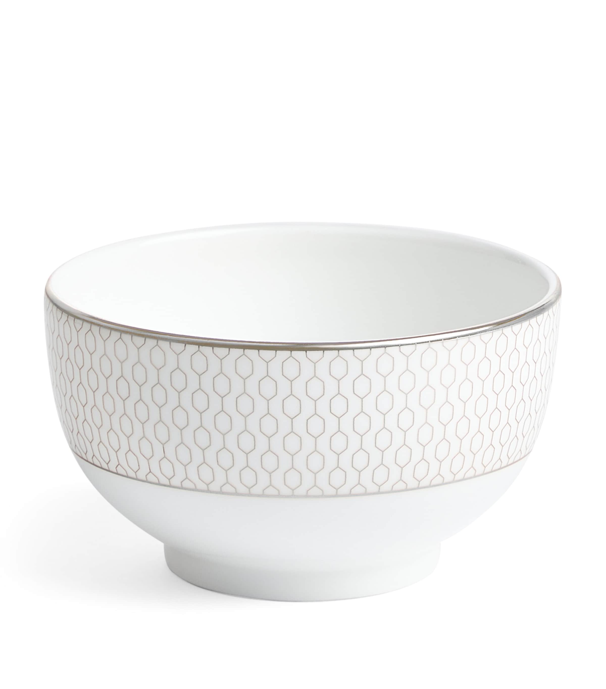 Wedgwood Gio Platinum rice bowl 11cm (British brand)