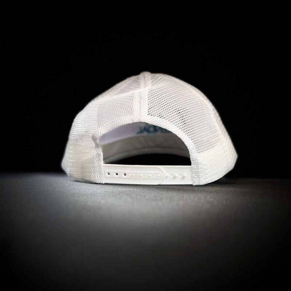 KMC Aero cap in White and Mint Blue, British product