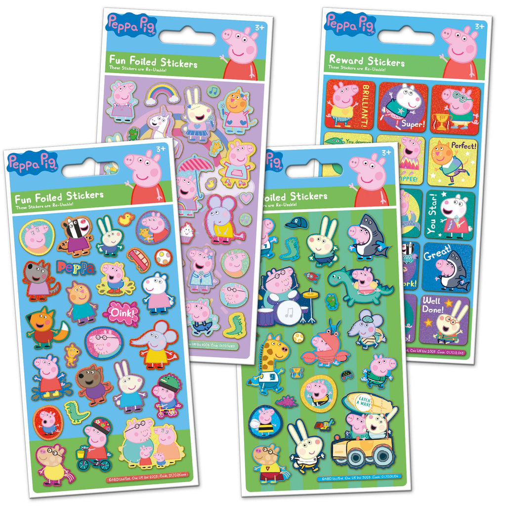 Peppa Pig Reward & Shaped Stickers