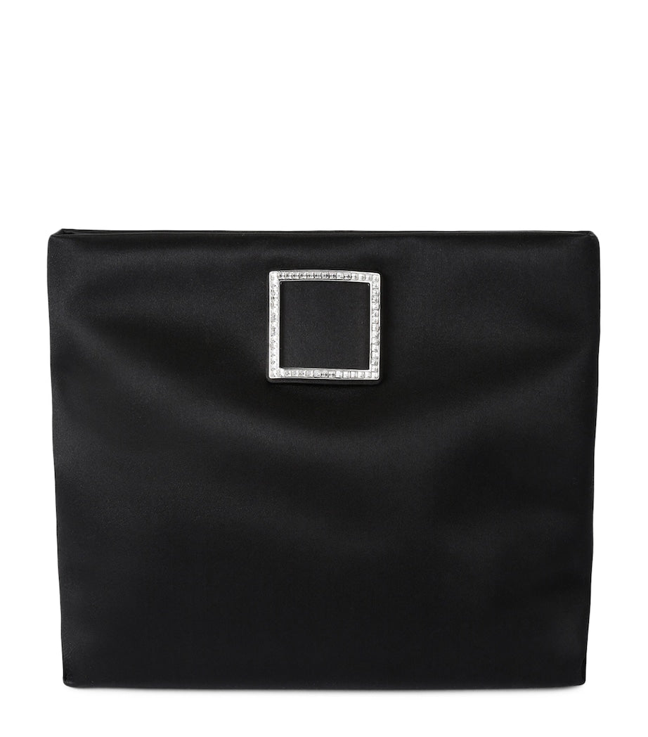 Roger Vivier Trompette satin pouch, imported from the UK