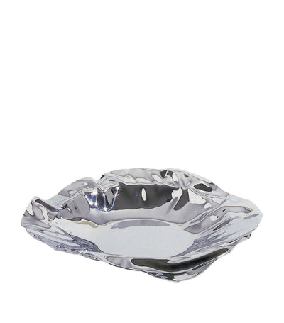 Harrods Round Curved Stainless Steel Fruit Storage Basket- Buy online at McGrocer