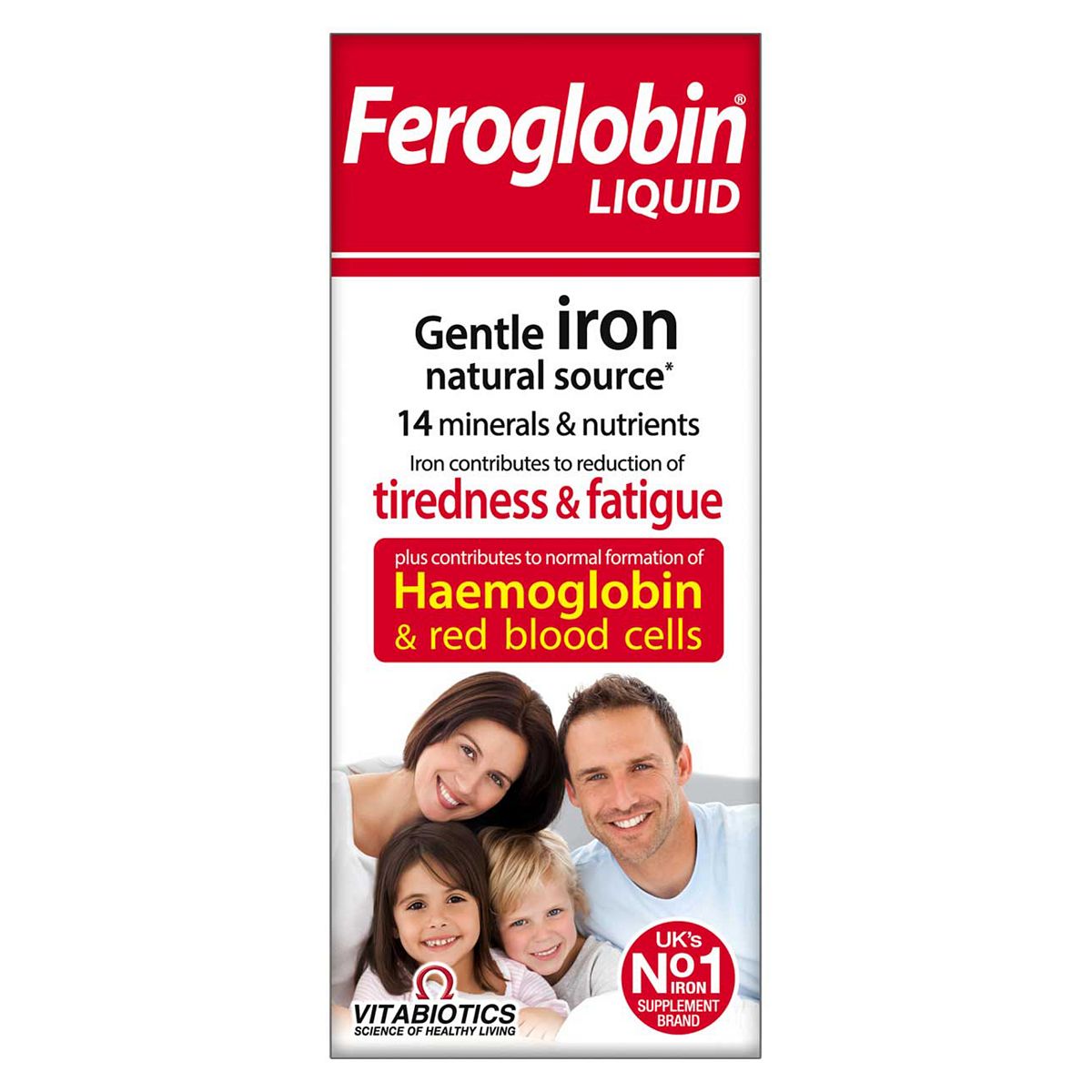 Vitabiotics Feroglobin Liquid - 500ml Iron Tablets & Capsules Boots   