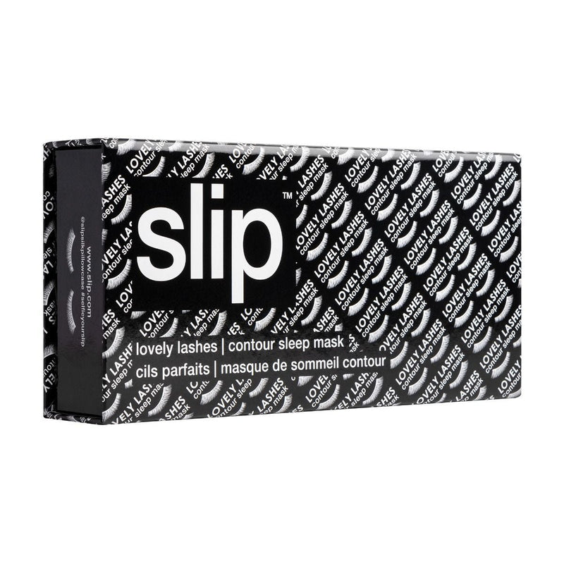 Slip contour silk sleep mask black - British product