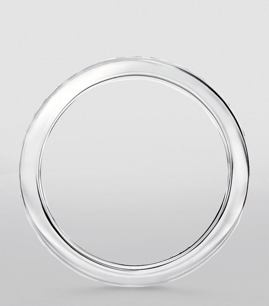 Graff platinum and diamond eternity ring, UK version