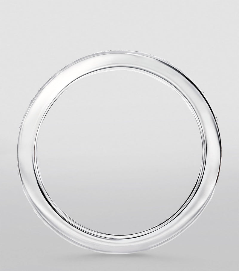 Graff platinum and diamond eternity ring, UK version