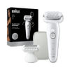 Braun Silk·épil 9 epilator 9-030 Silver, imported from the UK