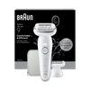 Braun Silk·épil 9 epilator 9-030 Silver, imported from the UK