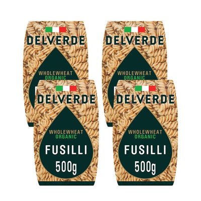 Costco UK Delverde Vollkorn Bio Fusilli 4 x 500g- Jetzt bei McGrocer online kaufen