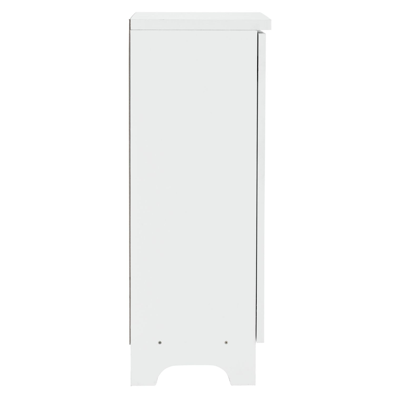 Argos Home shoe cabinet white slatted - British product