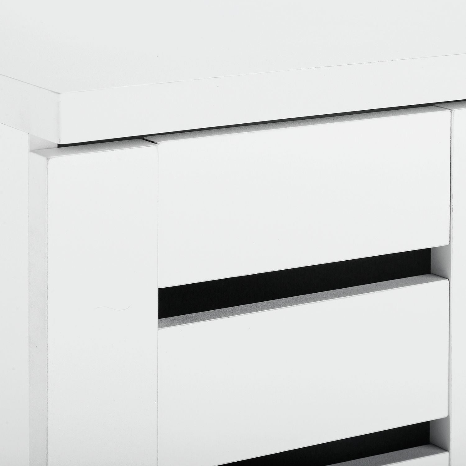 Argos Home shoe cabinet white slatted - British product