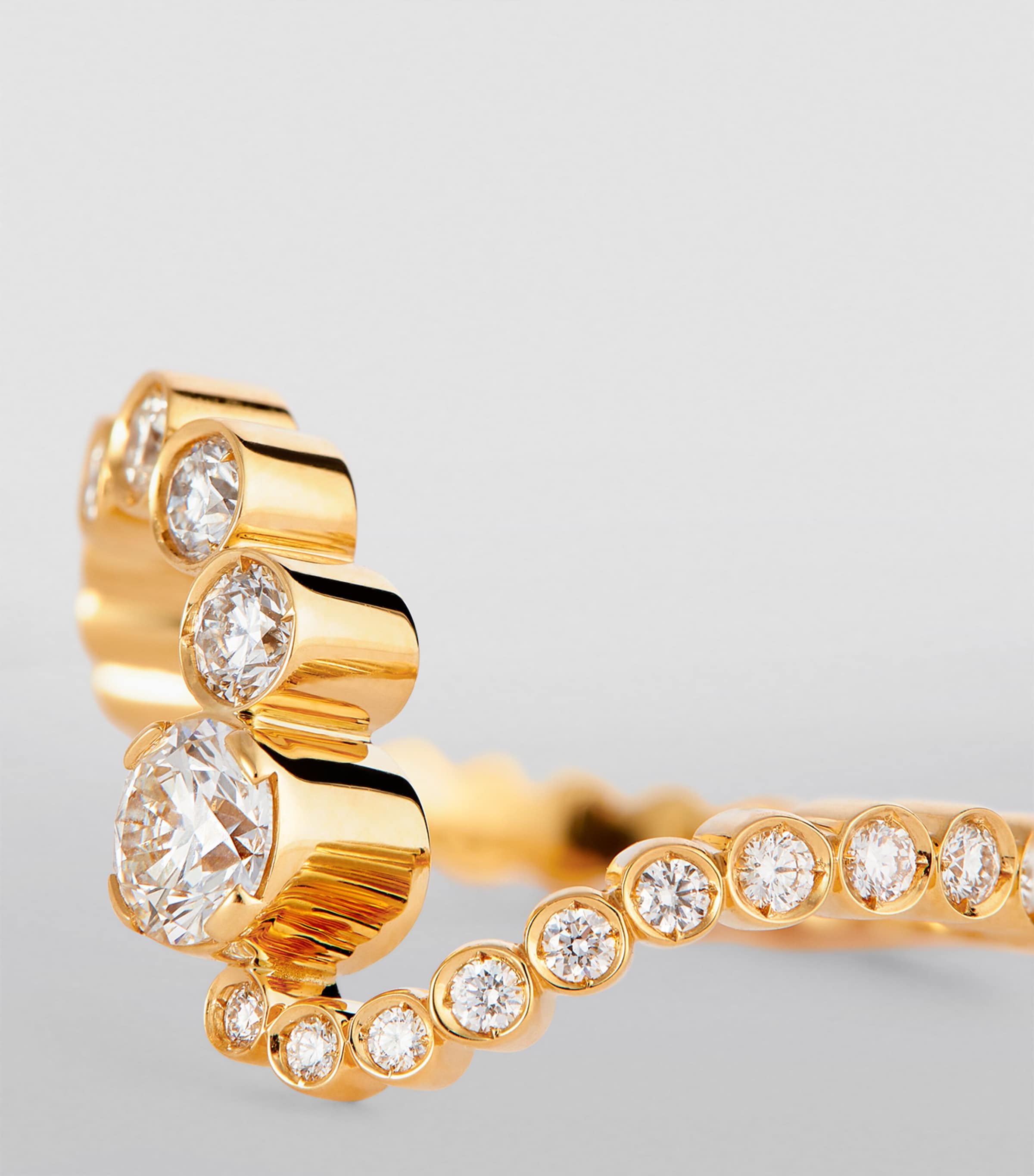 Sophie Bille Brahe yellow gold and diamond ring, imported from the UK