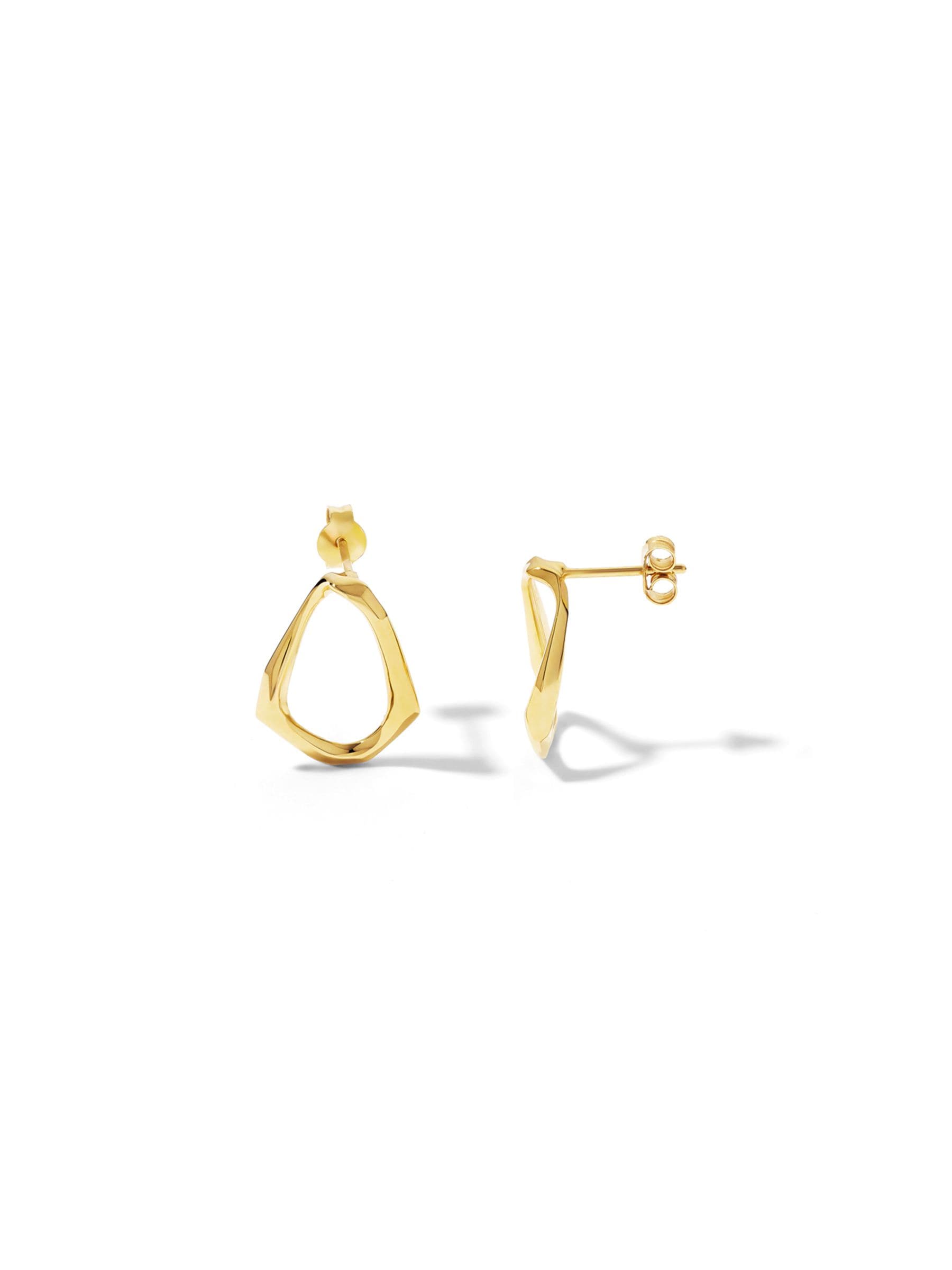 Dinny Hall stud earrings Gold Thalassa - British product