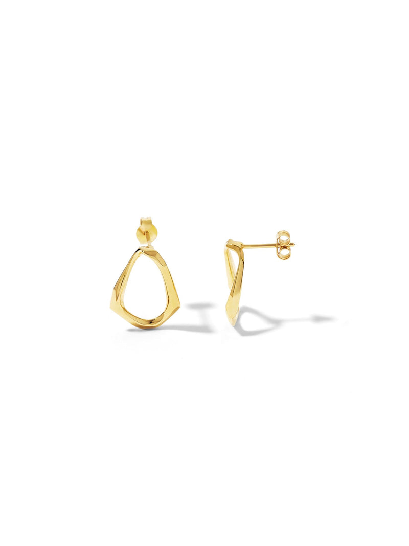 Dinny Hall stud earrings Gold Thalassa - British product