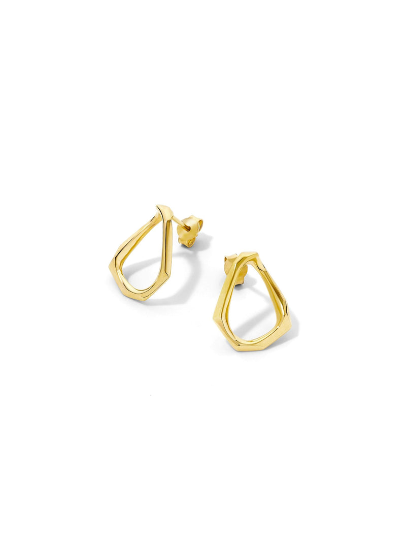 Dinny Hall stud earrings Gold Thalassa - British product