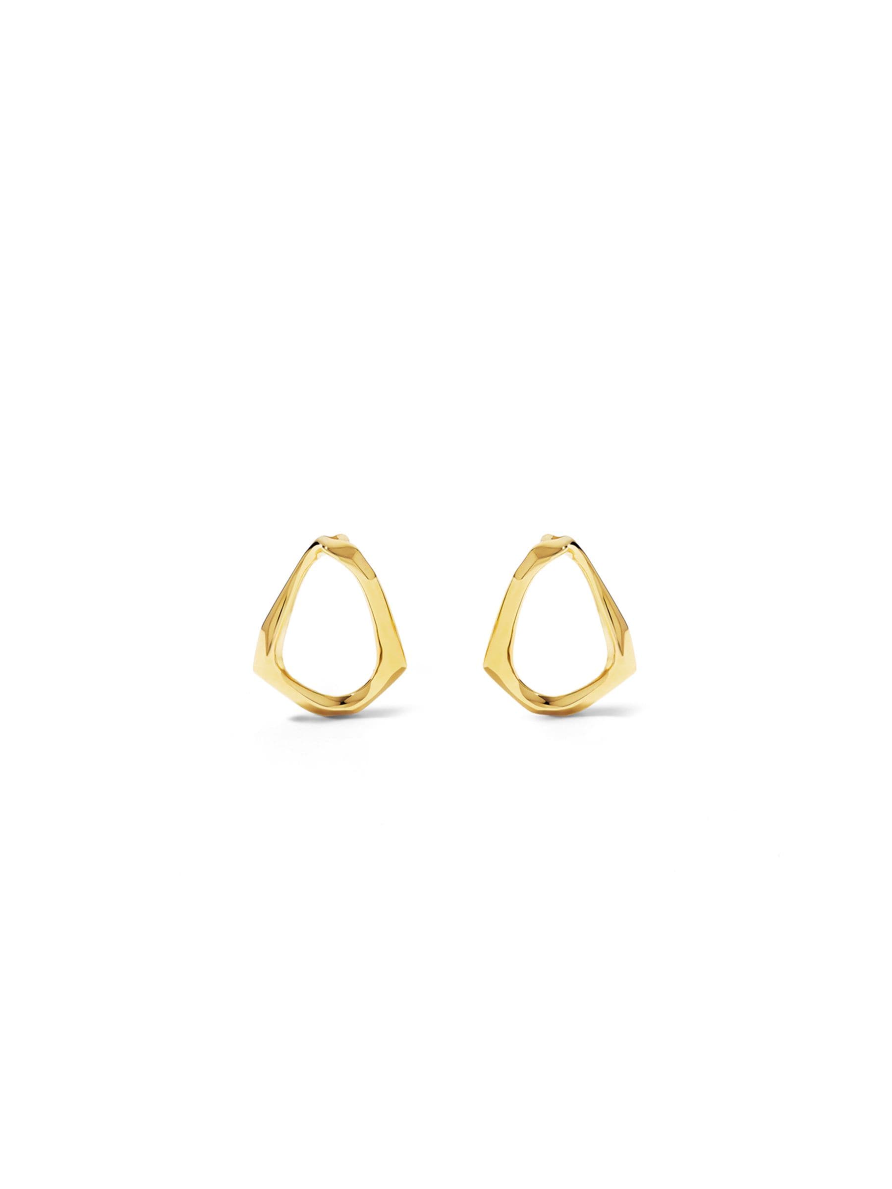 Dinny Hall stud earrings Gold Thalassa - British product