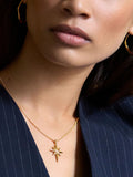 Dinny Hall Silver My World North Star Necklace