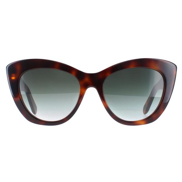 Salvatore Ferragamo SF1022S cat eye sunglasses in brown tortoise - British product