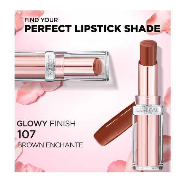 L'Oréal Paris Balm-In-Lipstick 107 Brown Enchante, UK version