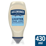 Hellmann's Lighter than Light Squeezy Mayonnaise 430ml GOODS Sainsburys   