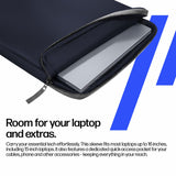HP laptop sleeve blue 15-16 inch (British brand)