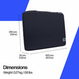 HP laptop sleeve blue 15-16 inch (British brand)