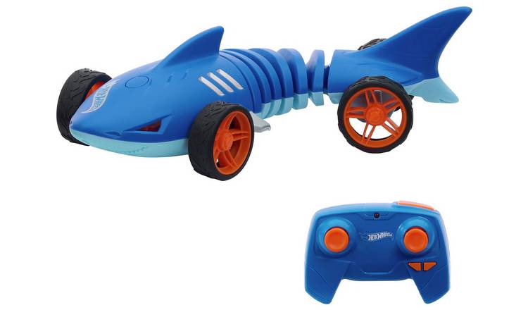 Hot Wheels Shark Speeder, Battery-Powered RC Vehicle GOODS Argos