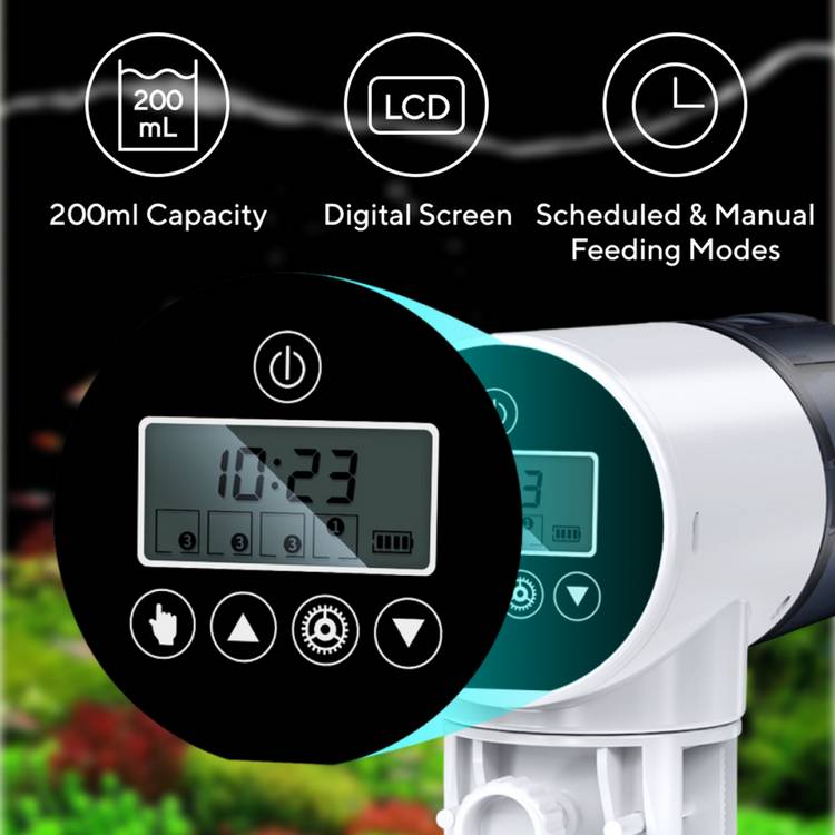 Noerden automatic fish feeder small, UK version