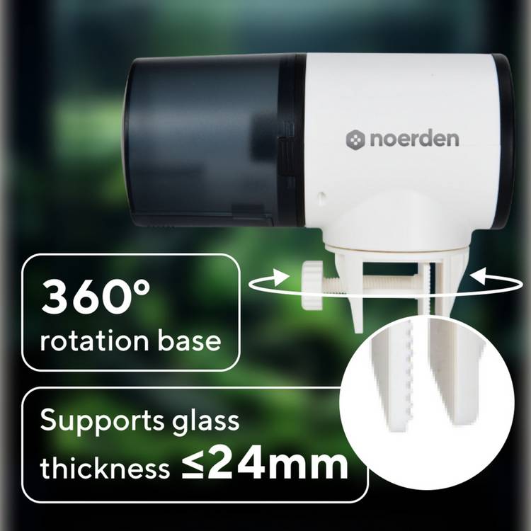 Noerden automatic fish feeder small, UK version