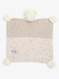The Little Tailor baby comforter with teddy detail - British product