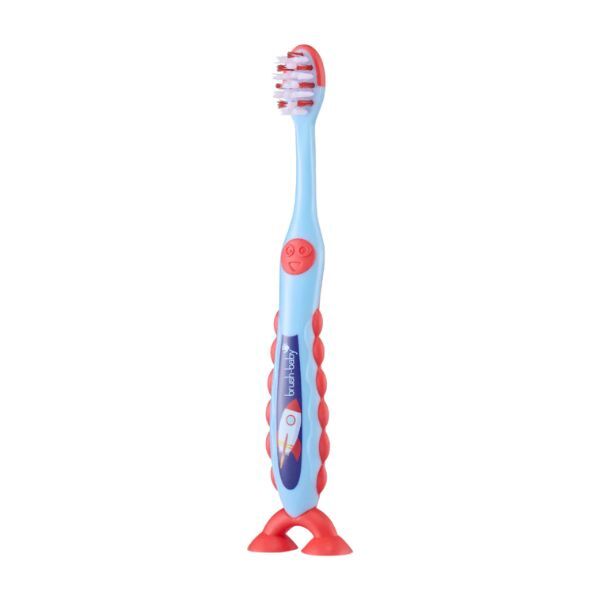 Brush Baby FlossBrush Bristles Toothbrush (3-6 Yrs) Rocket GOODS Superdrug   