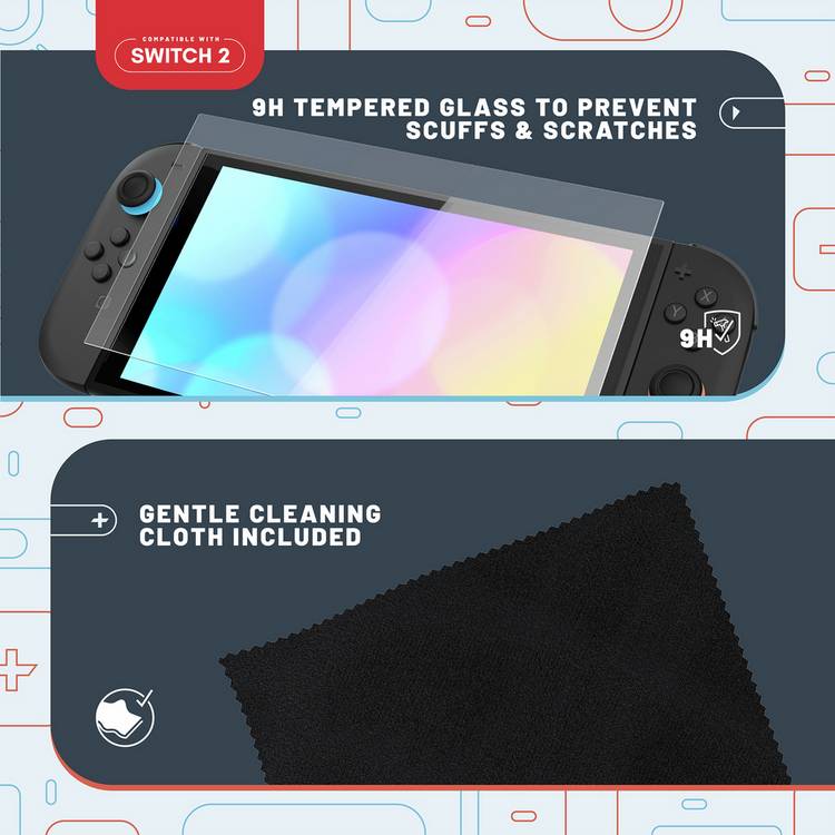 STEALTH accessory bundle for Nintendo Switch 2, imported from the UK