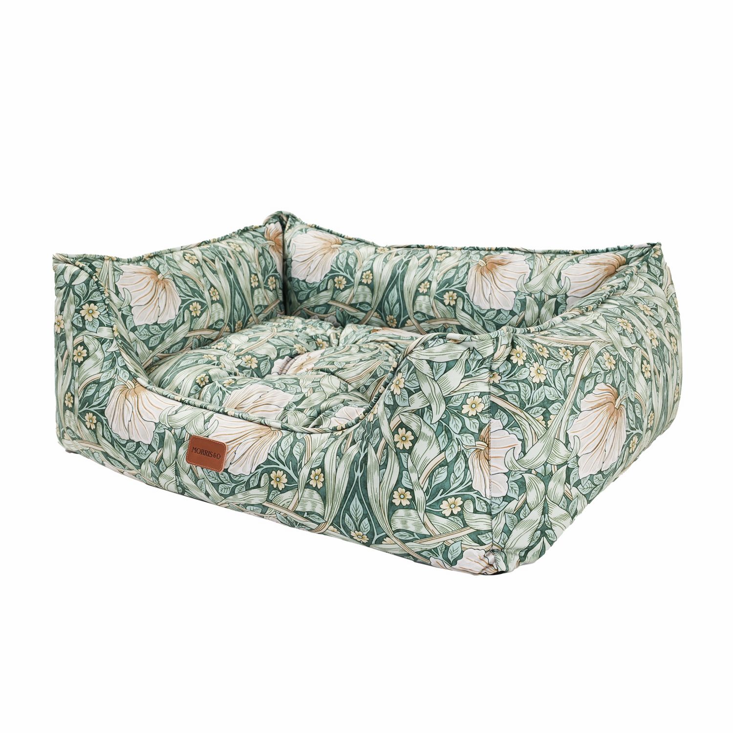 Morris & Co Pimpernel Print dog bed Large - British product