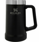 Stanley black stainless steel beer vessel 700ml, UK version