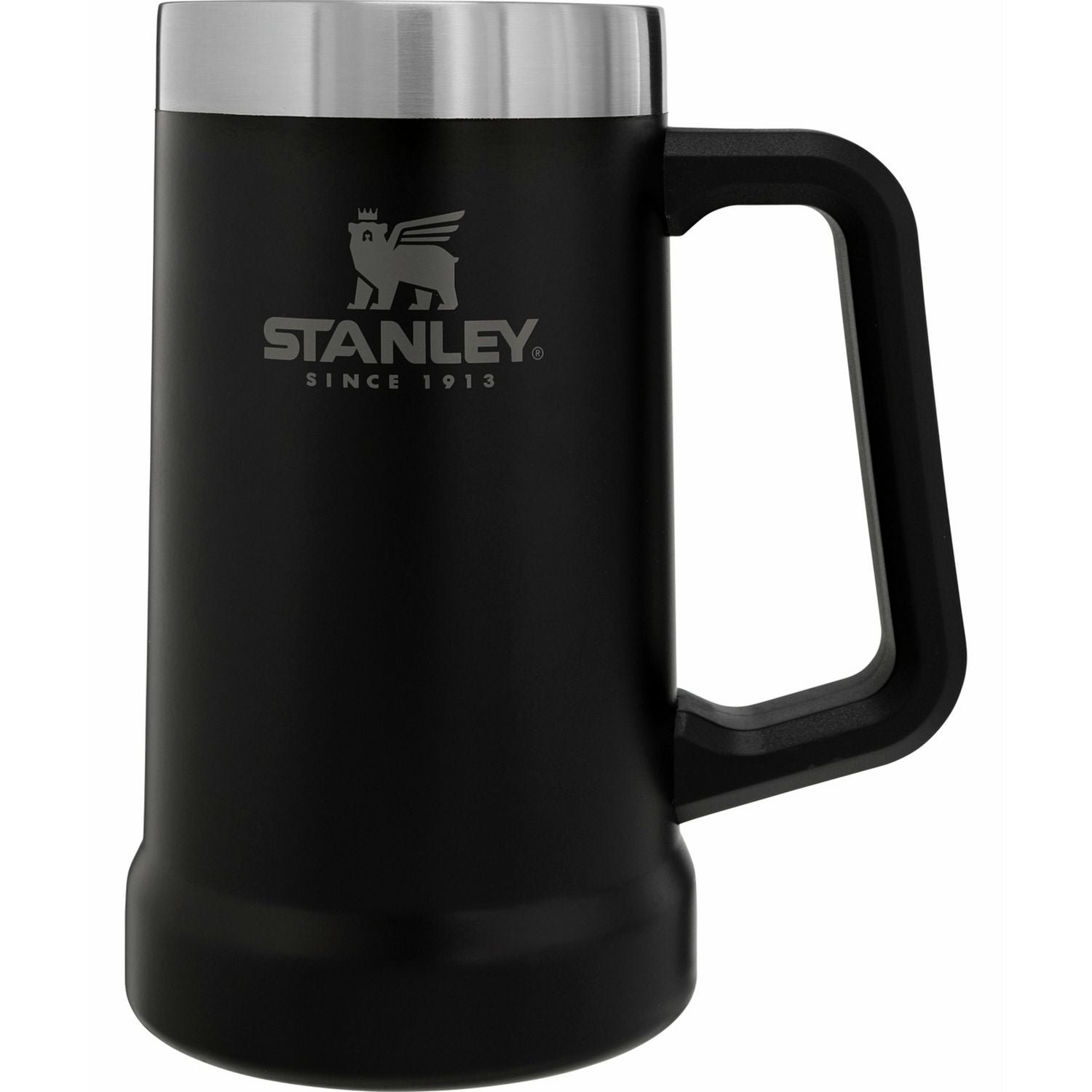 Stanley black stainless steel beer vessel 700ml, UK version